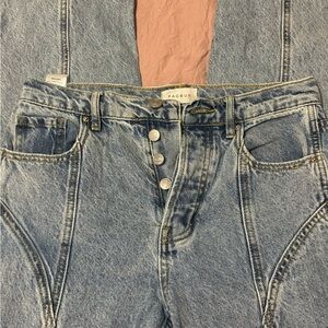 PacSun Light Blue Women's Denim Overalls